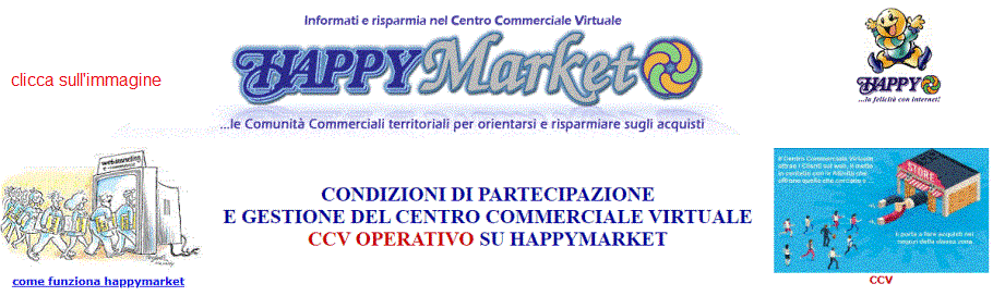 condizioni partecipazione happymarket
